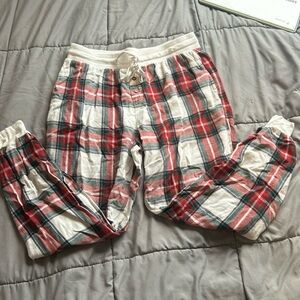 Plaid pajama pants